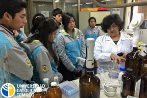 Escolares participaron activamente en Casa Abierta Explora UC Temuco