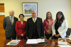 Facultad de Ciencias Jurídicas suscribe convenio con Corte de Apelaciones de Temuco